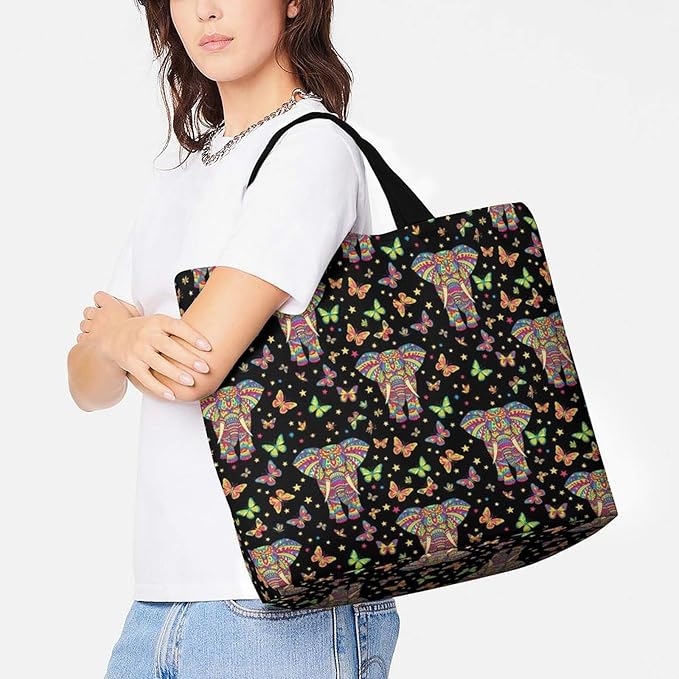 Travel Shopping Grocery Bag Reusable Work Beach Grocery Bags Soft Picnic Bags