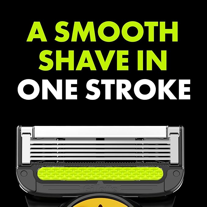 Gillette Labs Special NFL Steelers Edition Shaving Razor for Men - 1 Handle, 1 Razor Blade Refill, Perfect for Game Day Grooming, GilletteLabs with Exfoliating Bar