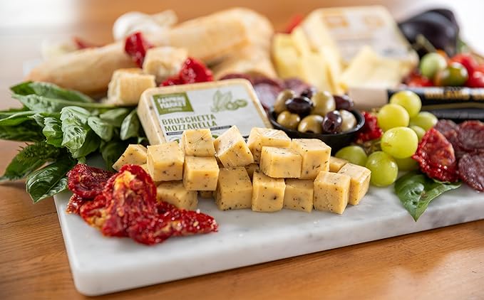 Farmers Market, Gluten Free, Keto, Paleo, Low Sodium, Zero Sugar, Wisconsin Cheese Gift Sets, 6oz 4 Count