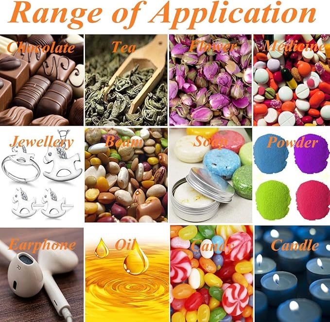 30 ml（1 oz）24 Pack Silver Aluminum Round Lip Balm Tin Storage Jar Containers with Screw Cap for Lip Balm, Cosmetic, Candles