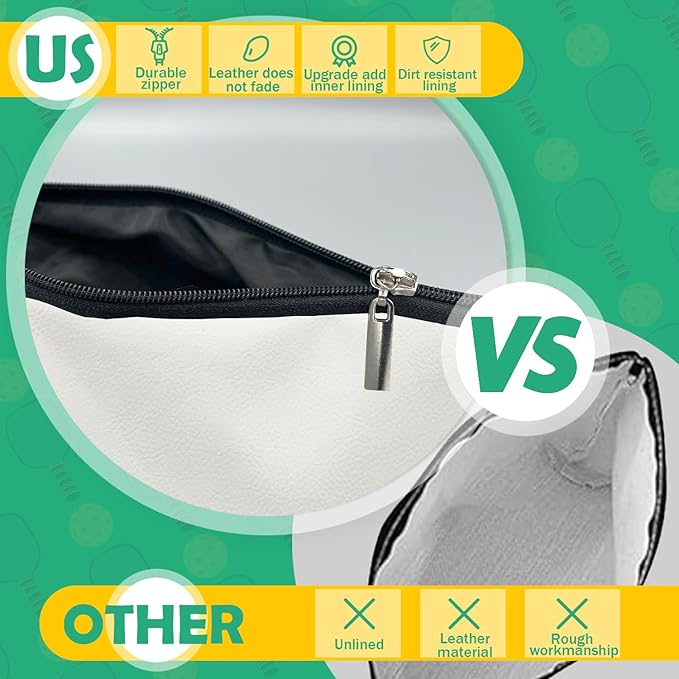 Pickleball Gifts for Women, Colorful Pickleball Makeup Bag for Women, It's a Good Day to Play Pickleball Cosmetic Bag Toiletry Bag, Gifts for Pickleball Lovers, Pickleball Stuff(PU)