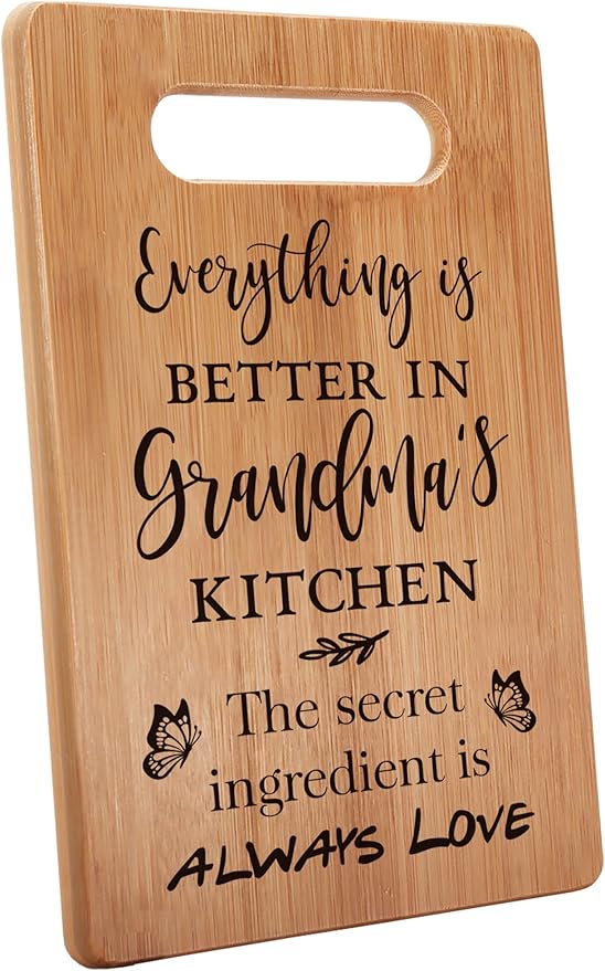 Gifts for Grandma Birthday from Granddaughter, New Grandmother Gift, NaNa gifts, Gifts for New Grandma, Grandma Gift Ideas, Grandma Cutting Board Gift