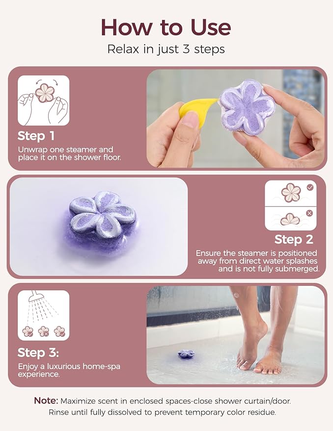 Momcozy 14 Pack Shower Steamers Aromatherapy with 7 Floral Scents, at-Home Spa Relaxation for Daily Shower, Ideal Gift Idea with Gentle Formula, Christmas Gifts for Mom, Self Care Gifts for Women