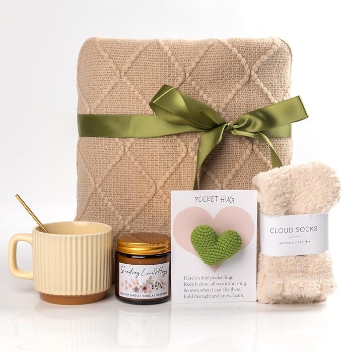 Birthday & Self Care Gifts for Women - Mom's Get Well Soon Care Package, After Surgery & Christmas Gifts for Her