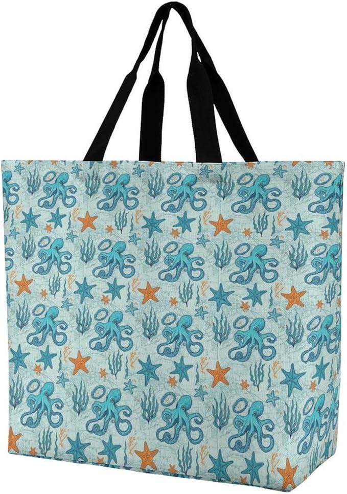 Travel Shopping Grocery Bag Reusable Work Beach Grocery Bags Soft Picnic Bags
