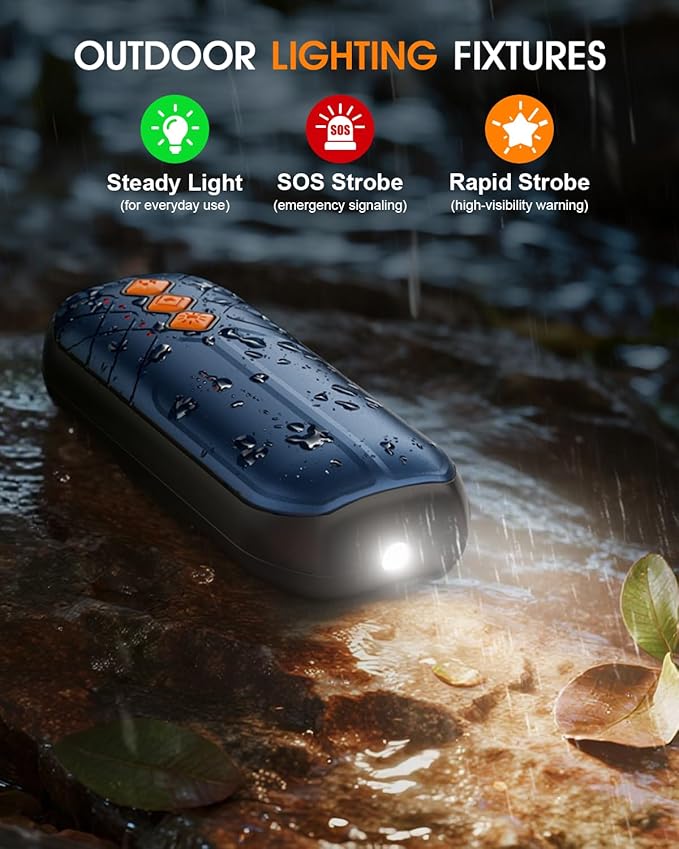AI Hand Warmers Rechargeable 2 Pack - 6000mAh Electric Hand Warmer with LED Lights, 5-Temp Smart Control, Portable Pocket Heater, Gifts for Christmas, Outdoor, Hunting, Golf, Camping Accessories