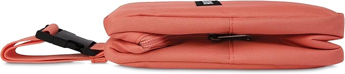 PackIt Freezable Upright Snack Box, Papaya, Built with ECOFREEZE Technology, Fully Freezable, Collapsible, Reusable, With Top Buckle Handle and Top Load Design, For Perishable Snacks On the Go