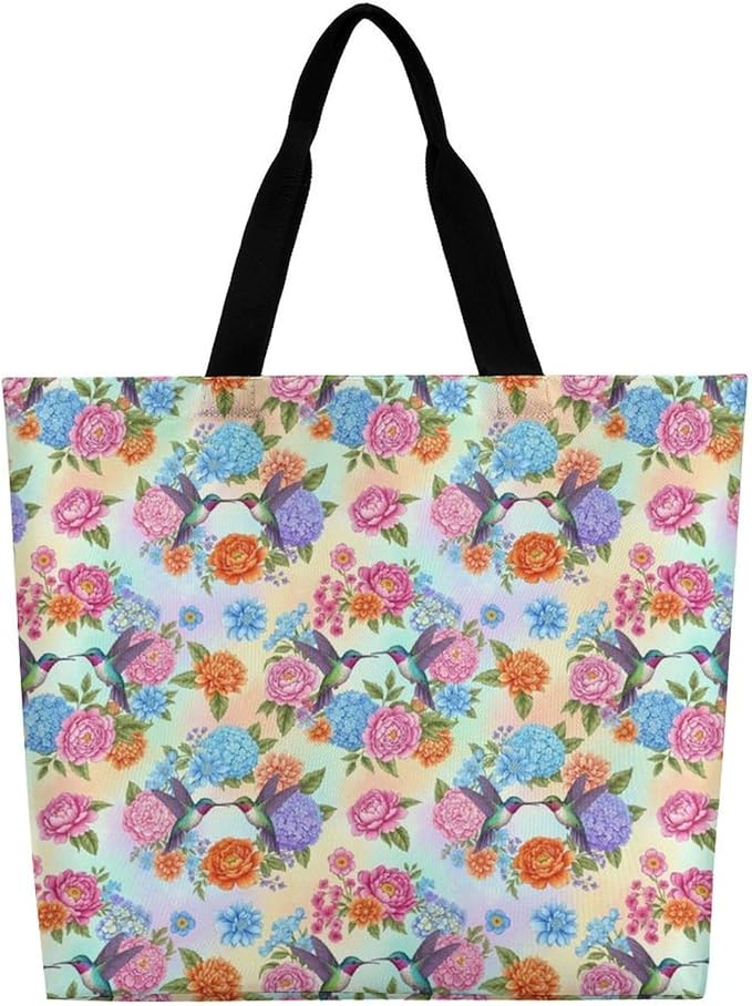 Travel Shopping Grocery Bag Reusable Work Beach Grocery Bags Soft Picnic Bags