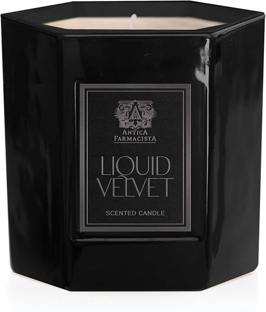 Antica Farmacista Luxury Scent Candle - Decorative Home Candle - Long-Lasting & Premium Scented - Luxury Gift - Liquid Velvet, 9 oz