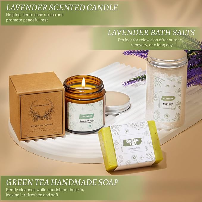 Get Well Gifts for Women Self Care Gifts Thinking of You Gifts Sympathy Gifts Care Package Gift Baskets Birthday Gifts for Women