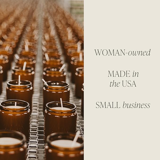 Sweet Water Decor Mulled Cider Candle - Fall Candles with Orange, Cinnamon, Apple, and Amber Scent for Home - Fall Soy Candle with 40 Hours Burn Time - 9Oz Black Lid Amber Jar Mulled Cider Scents