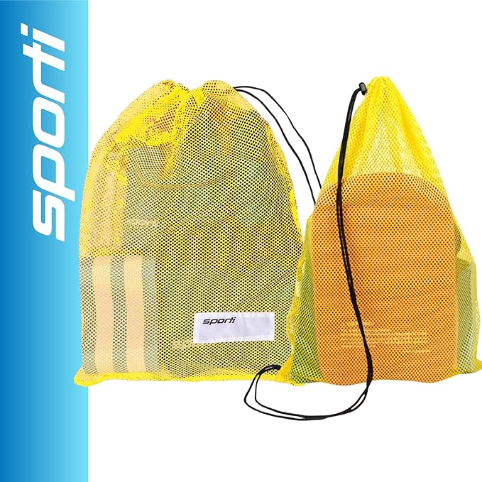 Sporti Swimming Equipment Bags, Mesh Drawstring Backpack,Swim Bag for Swimmers,Mesh Backpack for Beach
