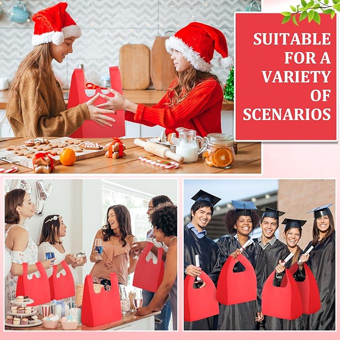 Windyun Reusable Grocery T Shirt Bags Bulk Small Non Woven Shopping Bag 10 x 18 x 5 Inch Foldable Tote with Handle Party Gift