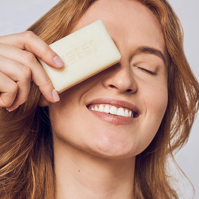 Goat Milk Soap Bars - Set of 8 Pieces | Made in Greece | All Natural, Organic, Goats Milk Soap Bars - Nourishing, Ideal for Sensitive Skin - Perfect for Kids, Men, and Women of All Ages