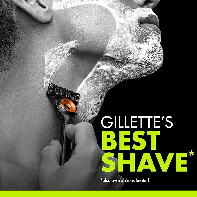 Gillette Labs Special NFL Bears Edition Shaving Razor for Men - 1 Handle, 1 Razor Blade Refill, Perfect for Game Day Grooming, GilletteLabs with Exfoliating Bar