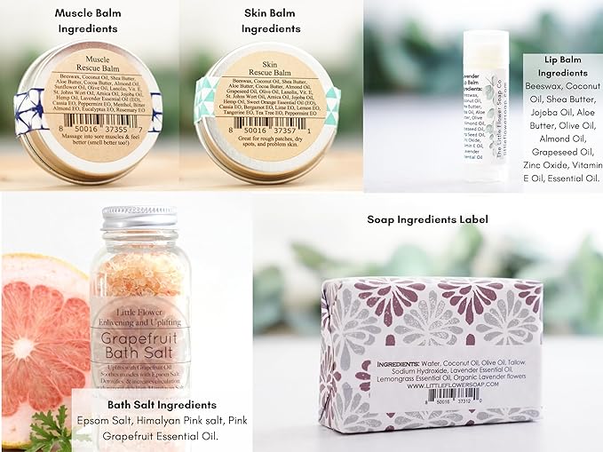 Handmade gift basket for women - Pampering Spa Gift Set for Mom