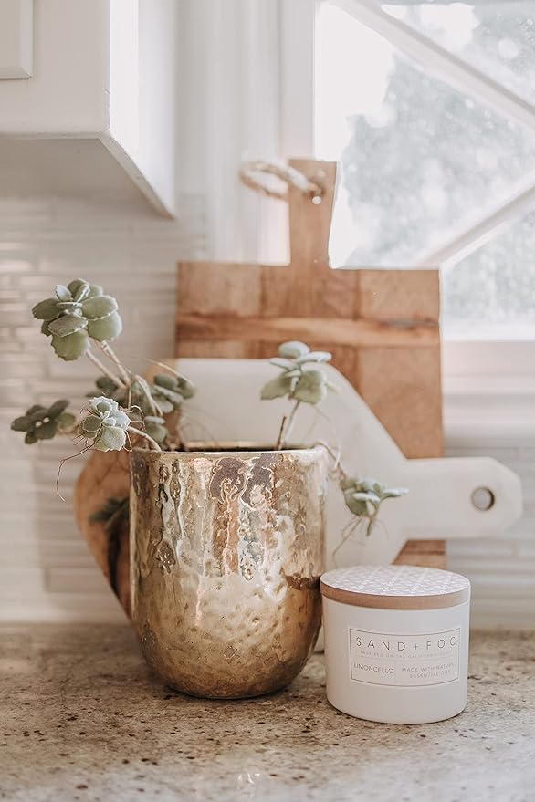 Sand + Fog Scented Candle - Winter Pine – Additional Scents and Sizes – 100% Cotton Lead-Free Wick - Luxury Air Freshening Jar Candles - Perfect Home Decor – 12oz - Holiday Scents
