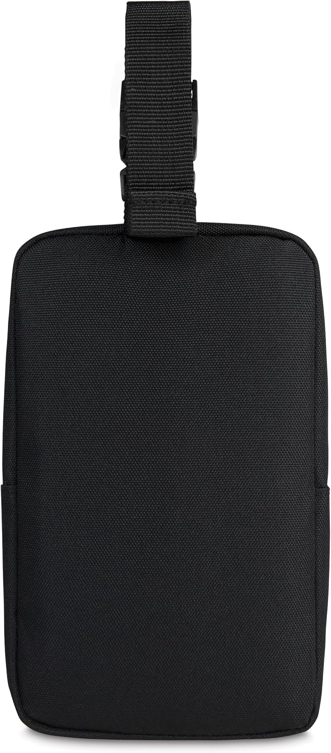 PackIt Freezable Upright Snack Box, Black, Built with ECOFREEZE Technology, Fully Freezable, Collapsible, Reusable, With Top Buckle Handle and Top Load Design, For Perishable Snacks On the Go