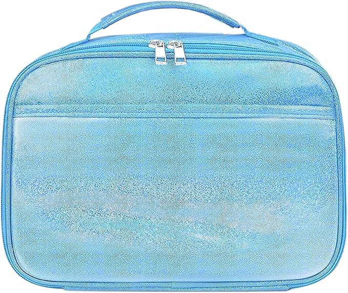 Lunch Box Kids, 11" L x 7" W x 3.5" H, Waterproof Reusable Insulated Lunch Bag for Girls, Cooler Bento Boxes Containers & Snacks for Elementary School Travel