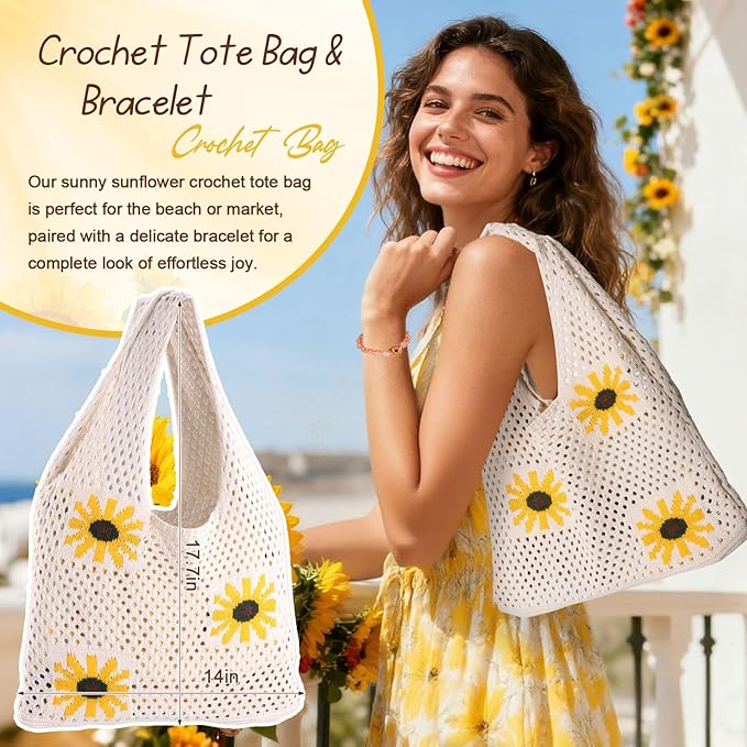 Sunflower Birthday Gifts for Women Self Care Gift - Sending Sunshine Get Well Soon Gifts Sympathy Gift Basket for Women New Mom Care Package, Christmas Gifts Relaxation Gifts for Mom Her Coworkers