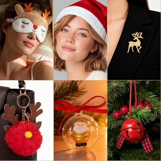 Advent Calendar 2025 Christmas Gifts for Women Mom - Luxury Gift Box with Brooch and Cute Sleeping Mask, Bath and Body Gift for Sister, Girlfriend, Wife, Mom｜Spa Set Bath Gift Idea for Female Friends