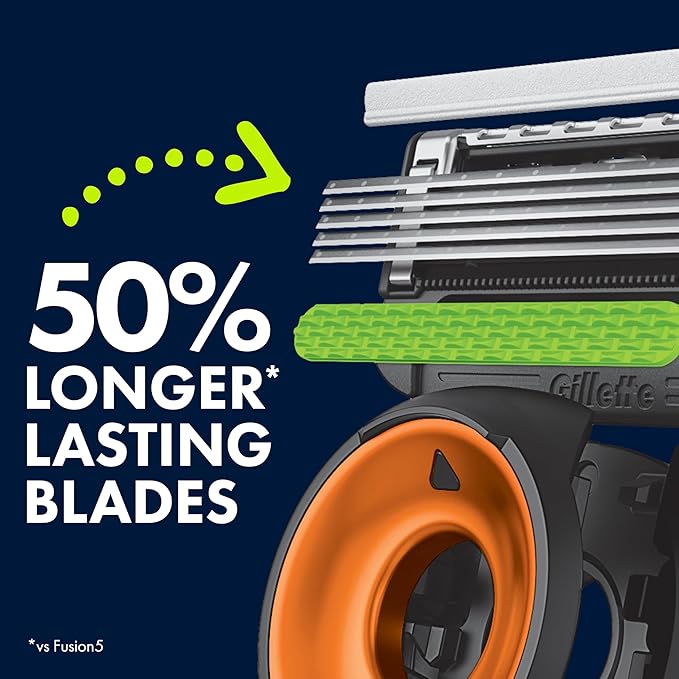 Gillette Labs Special NFL Bears Edition Shaving Razor for Men - 1 Handle, 1 Razor Blade Refill, Perfect for Game Day Grooming, GilletteLabs with Exfoliating Bar