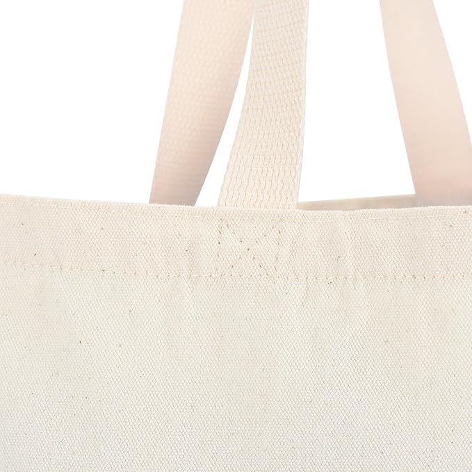100% Cotton Tote Bag – Whosale Reusable Canvas Shopper for Events, Craft, Gift, Grocery, Promo Use