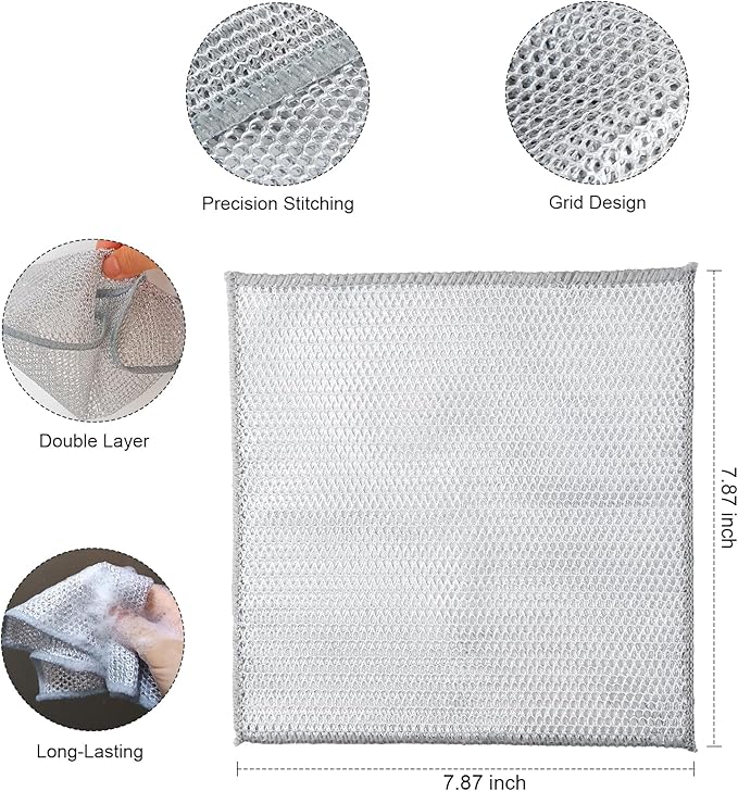 Non Scratch Wire Dishcloth, 40 Pack