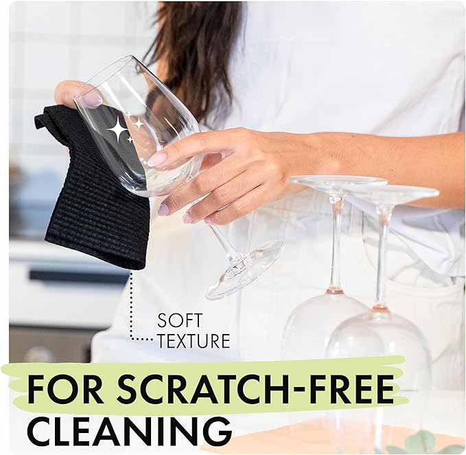 SUPERSCANDI 5 Pack Swedish Dishcloths for Kitchen - 100% Biodegradable & Compostable Reusable Paper Towels Washable, Food-Safe & Without Plastic - Dish Rags Suitable for Any Surface, Premium, Mix