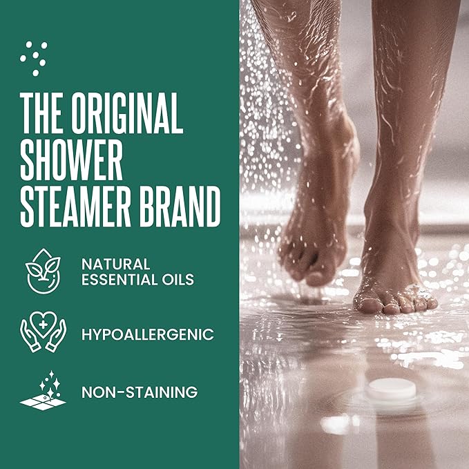 Cleverfy Shower Steamers Aromatherapy – Stocking Stuffers for Teen Girls, Women and Wife – Christmas Gifts for Teens and Women – White Elephant Gifts for Adults – 6 Tablets