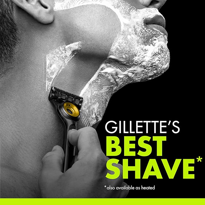 Gillette Labs Special NFL Packers Edition Shaving Razor for Men - 1 Handle, 1 Razor Blade Refill, Perfect for Game Day Grooming, GilletteLabs with Exfoliating Bar