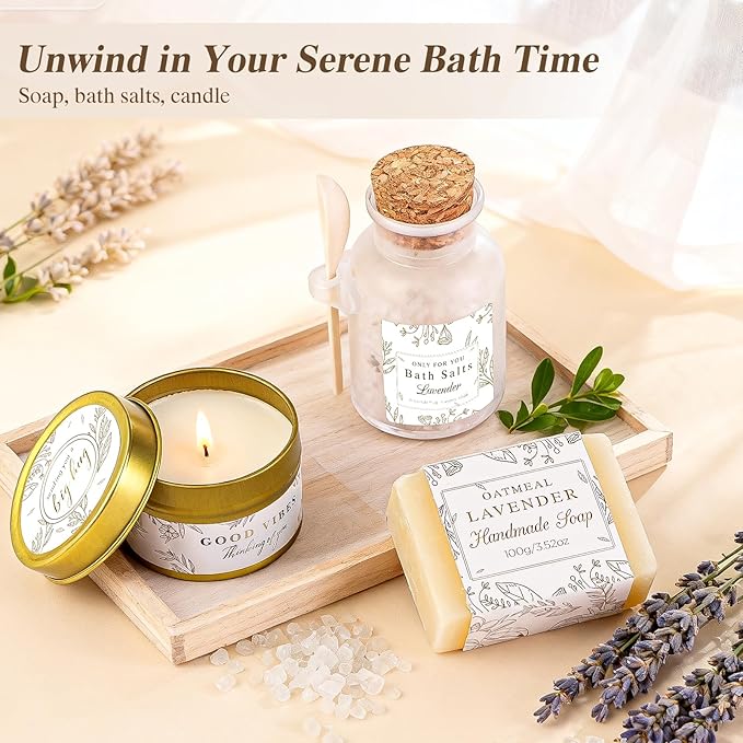 Gift Baskets for Women, Get Well Soon Gifts Basket for Women Self Care Spa Gifts After Surgery Sympathy Gift Basket for Woman Thinking of You Inspirational Christmas Birthday Present to Mom Friend
