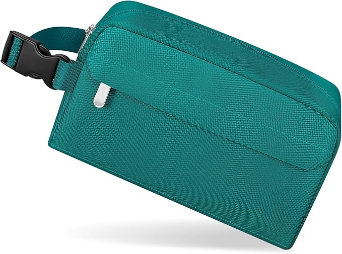 Small Insulated Snack Bag Lunch Box,Collapsible Reusable Small Lunch Bag with Snap Buckle Handle for Beach Travel Picnic,Peacock Green 5-Can(3L)