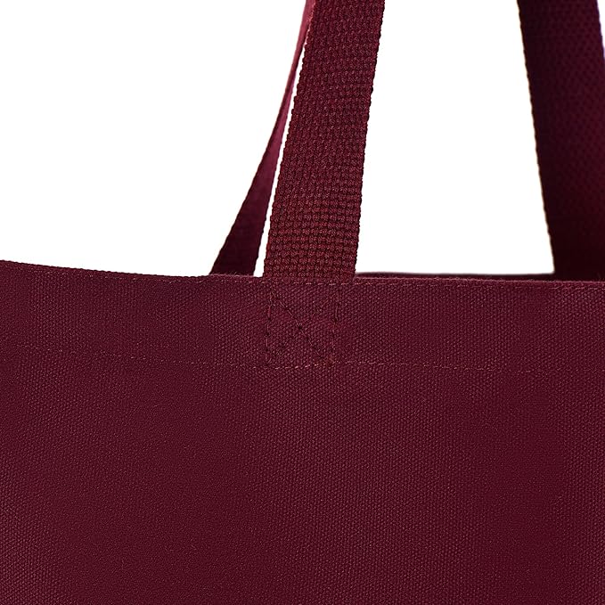 100% Cotton Tote Bag – Whosale Reusable Canvas Shopper for Events, Craft, Gift, Grocery, Promo Use