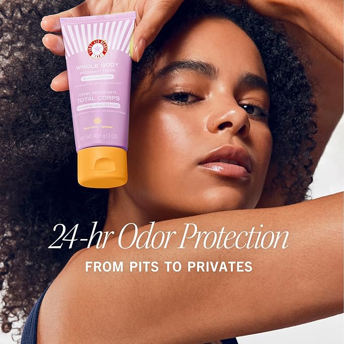 First Aid Beauty Smooth + Fresh Body Kit - Skin Care Gift Set with KP Bump Eraser Body Scrub, Whole Body Deodorant & Ingrown Hair Pads - Travel Friendly Skincare Set