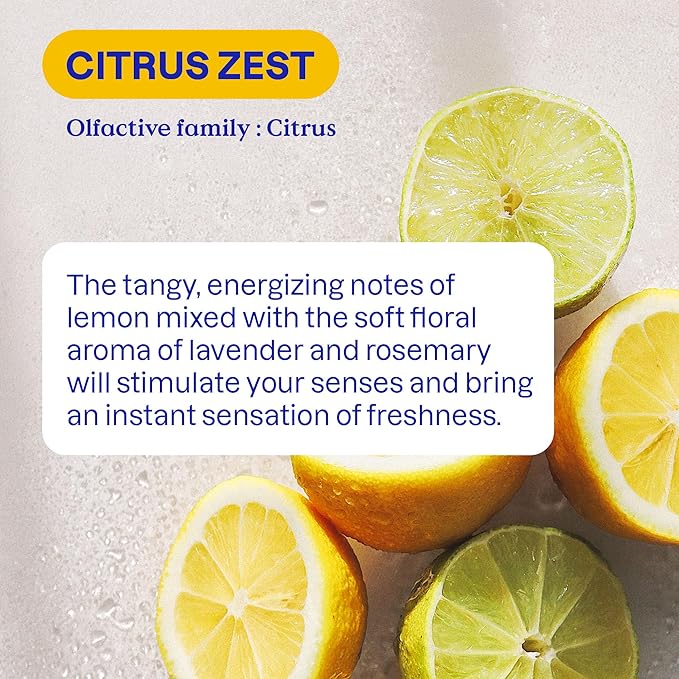 ATTITUDE Dish Soap Refill, EWG Verified, Plant-Based & Vegan Dishwashing Liquid, Naturally Derived, Citrus Zest Scent, 135.3 Fl Oz