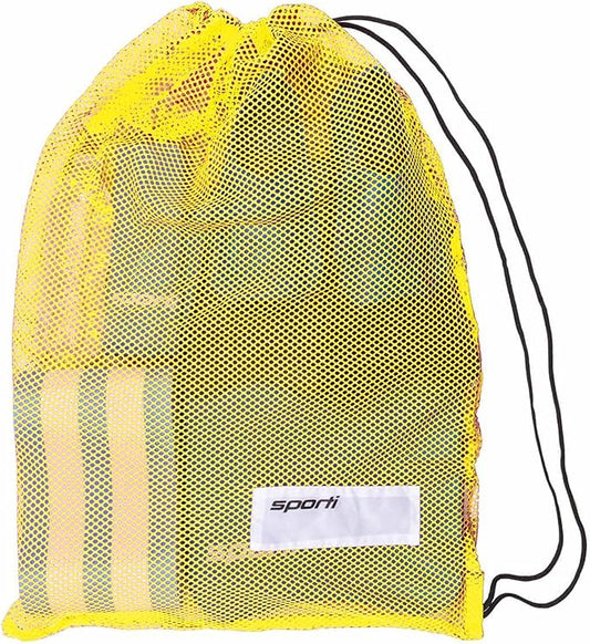Sporti Swimming Equipment Bags, Mesh Drawstring Backpack,Swim Bag for Swimmers,Mesh Backpack for Beach
