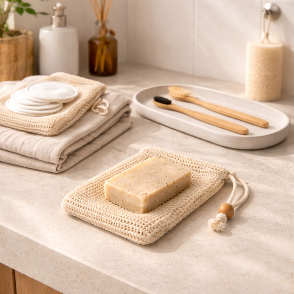EcoRipple Bathroom Starter Kit | Reusable Low-Waste Bathroom Essentials