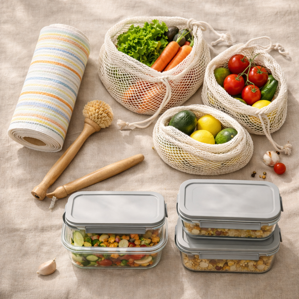 EcoRipple Everyday Reusables Kit – Simple Swaps for a Zero-Waste Kitchen