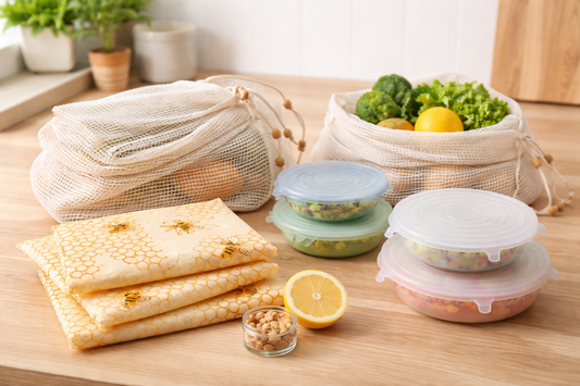 Zero Waste Starter Kit – Reusable Kitchen Essentials Bundle
