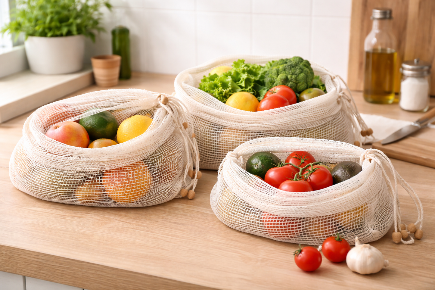Zero Waste Starter Kit – Reusable Kitchen Essentials Bundle