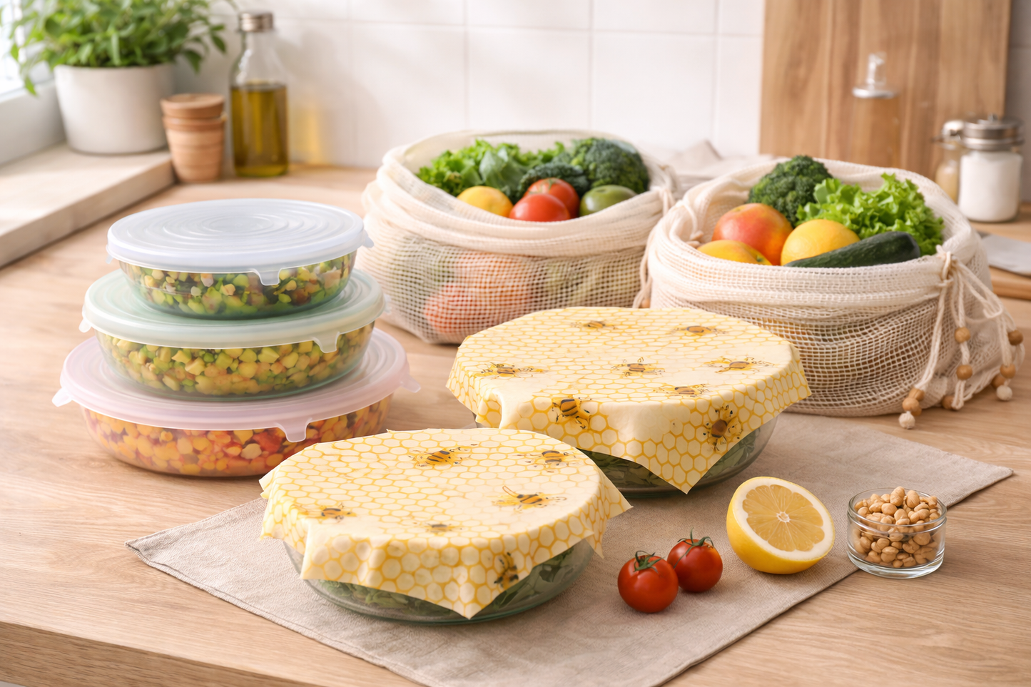 Kitchen Essentials Kit – Sustainable Food Storage Bundle