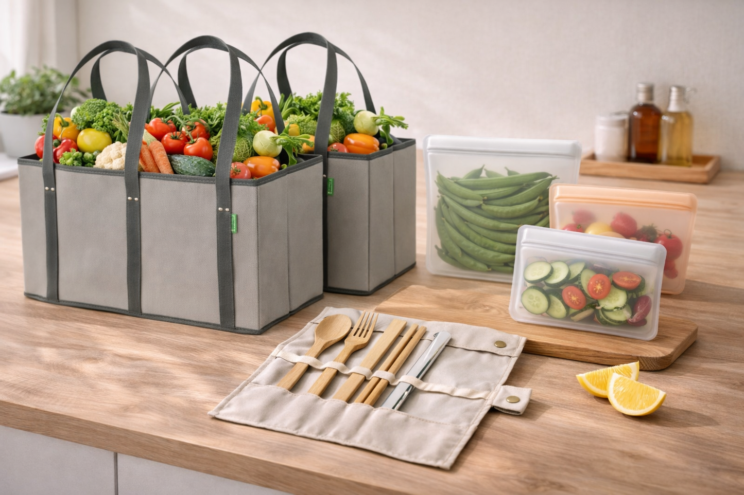 Everyday Reusables Kit – Sustainable On-the-Go Essentials